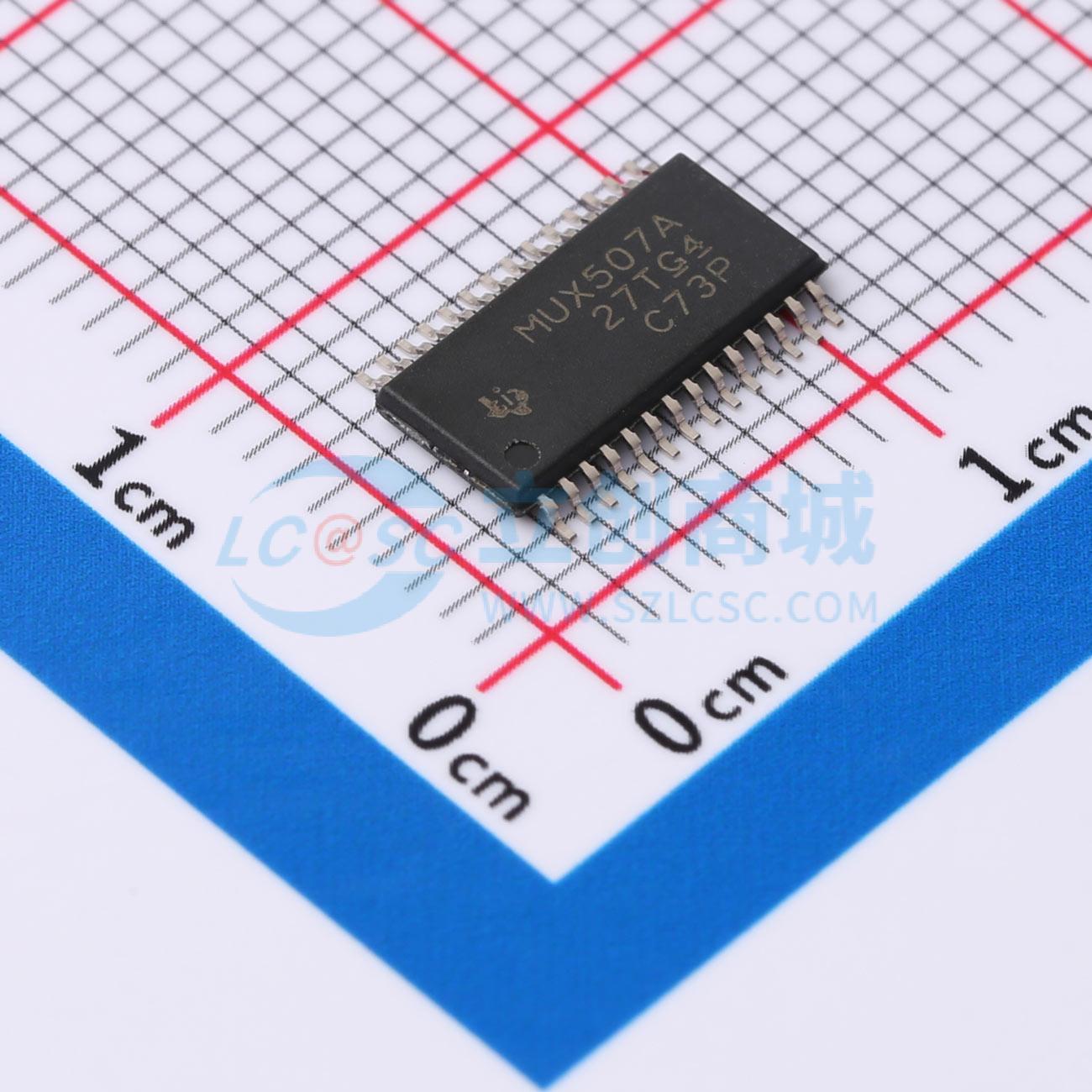 点击查看大图 MUX507IPWR实物图