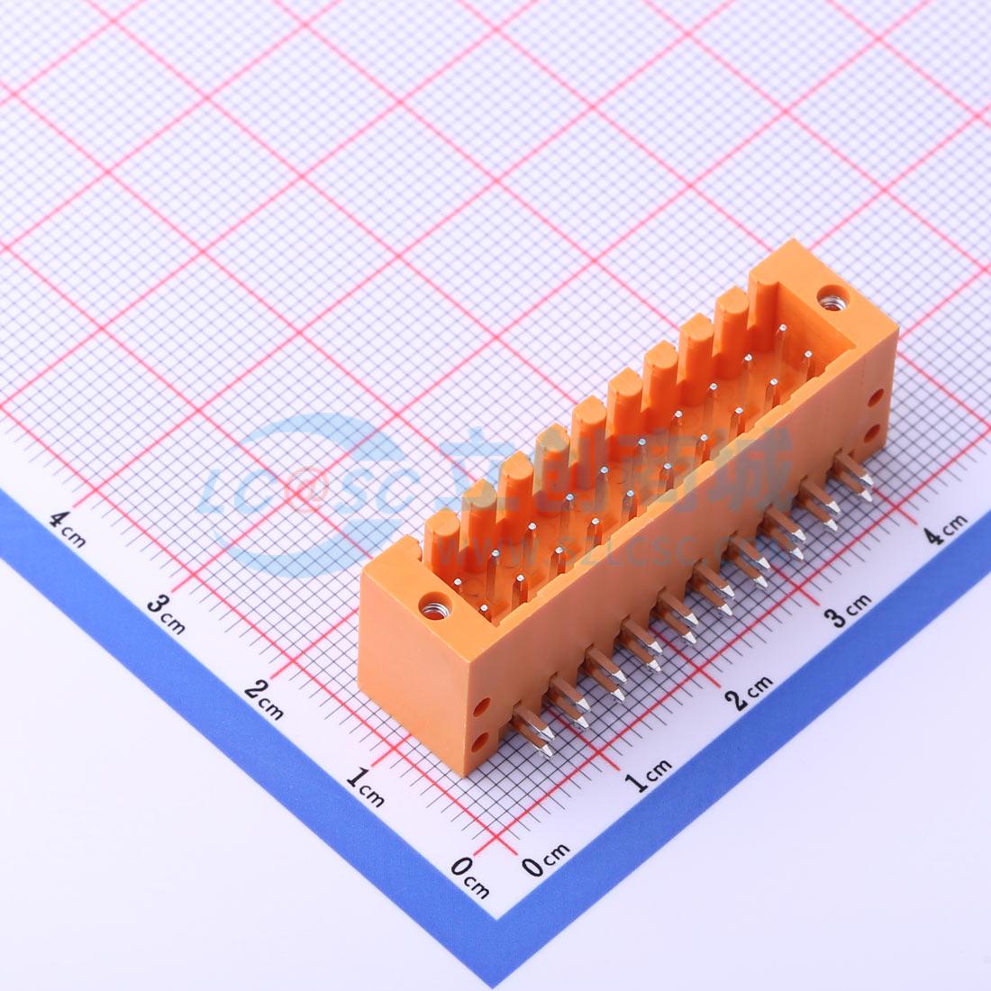 点击查看大图 KF2EDGERM-3.5-2*10P实物图