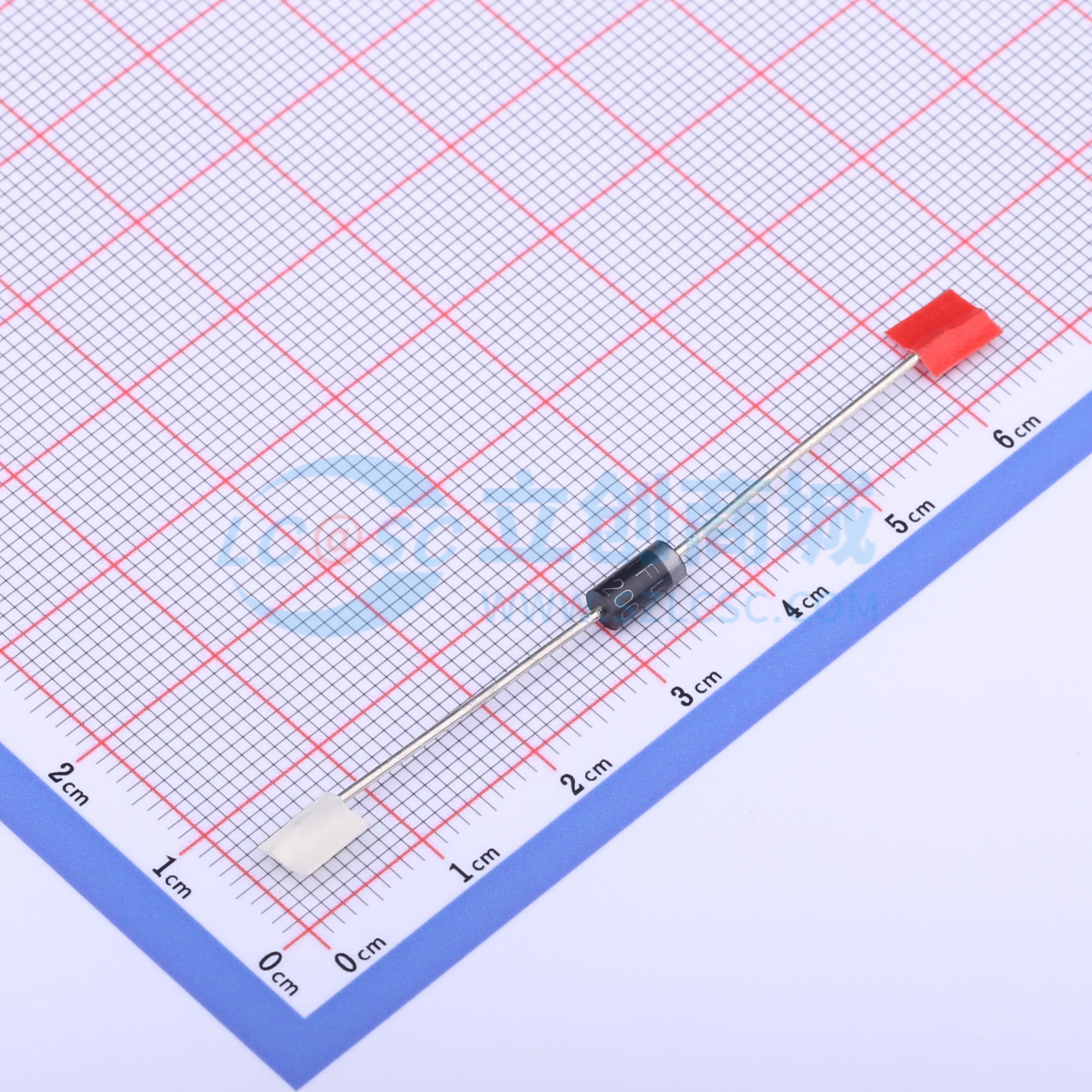 点击查看大图 P6KE200A实物图