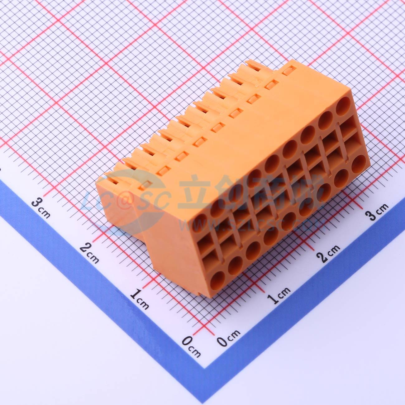 点击查看大图 KF2EDGKE-3.5-2*9P实物图