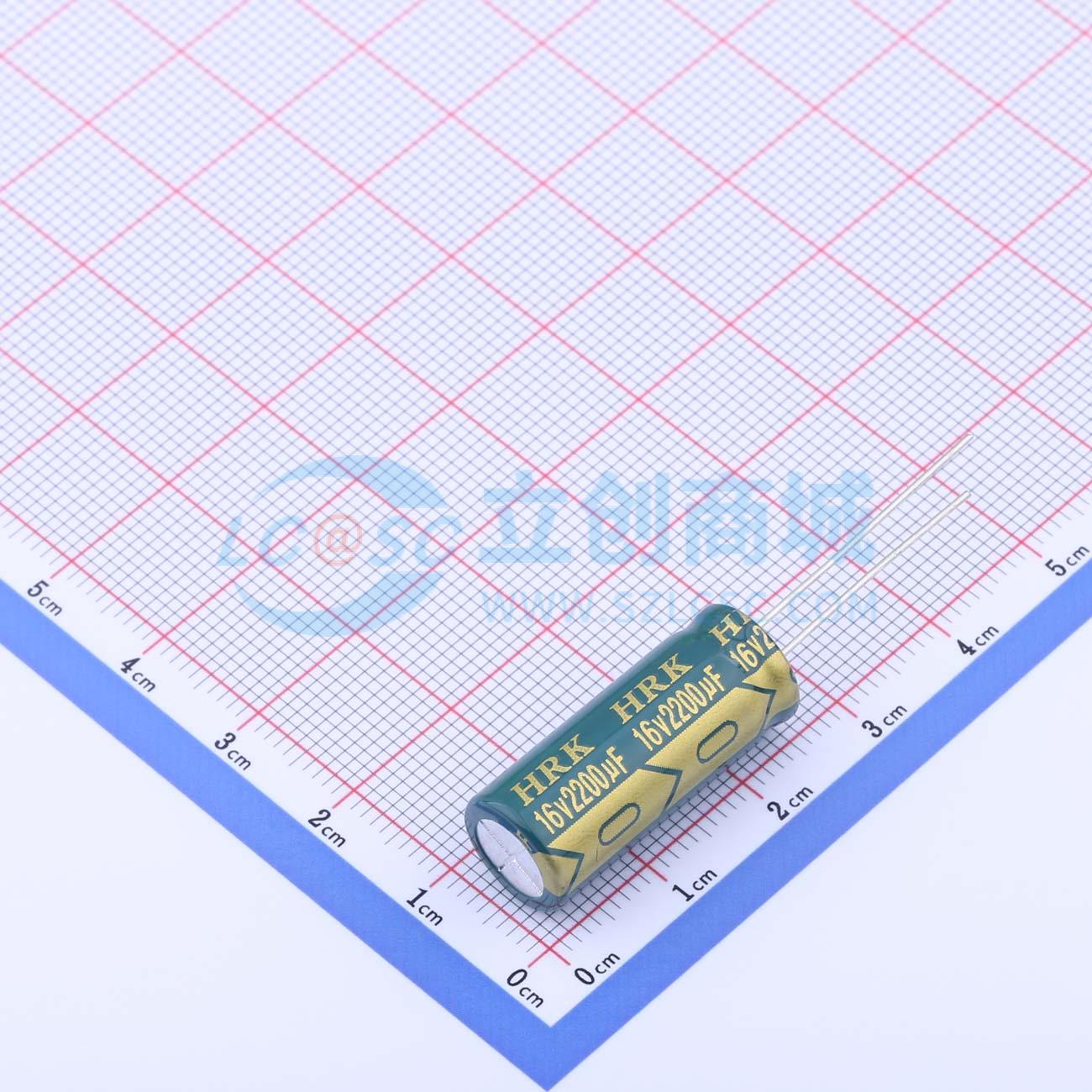 点击查看大图 16V2200uF CD288实物图