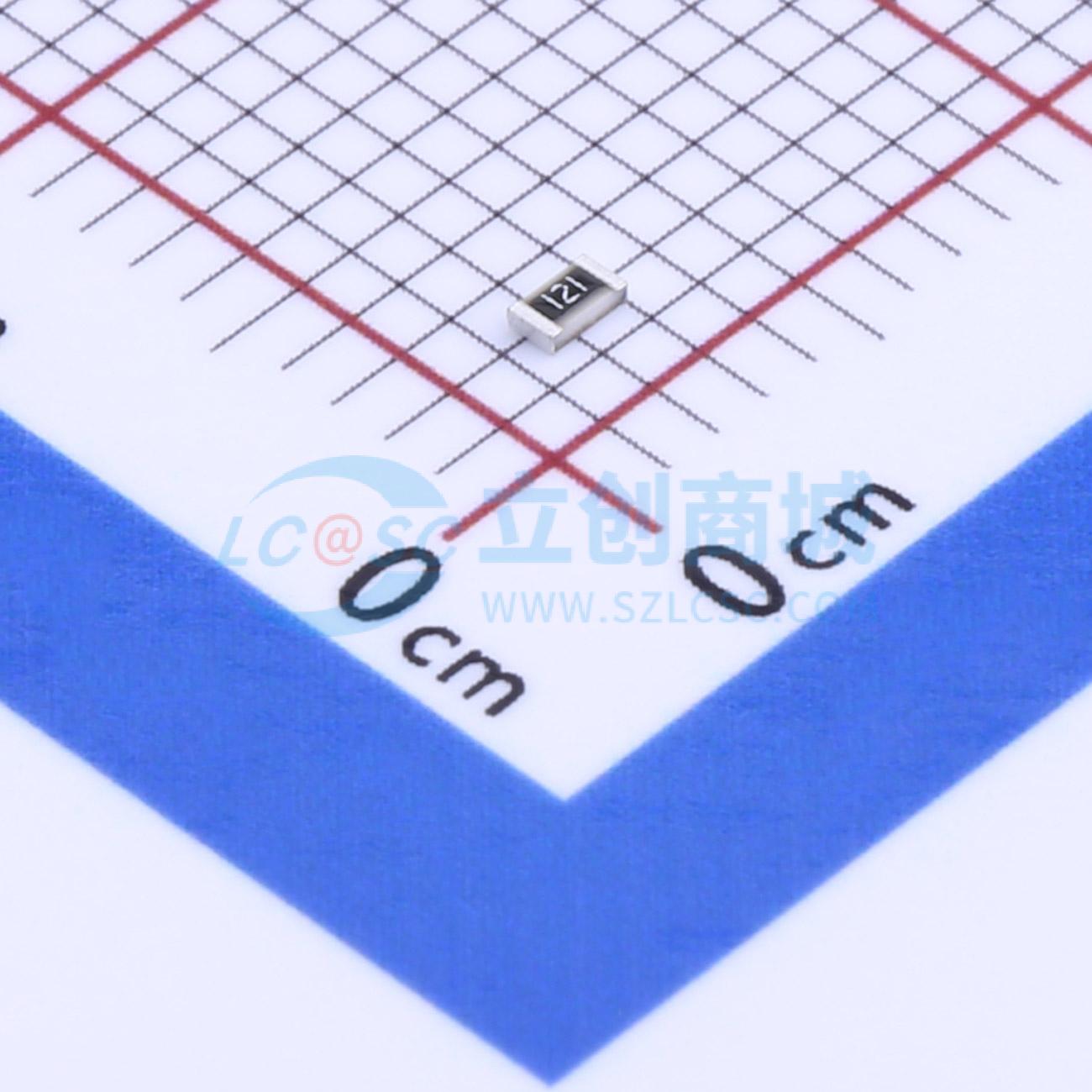点击查看大图 PTFR0603B120RN9实物图
