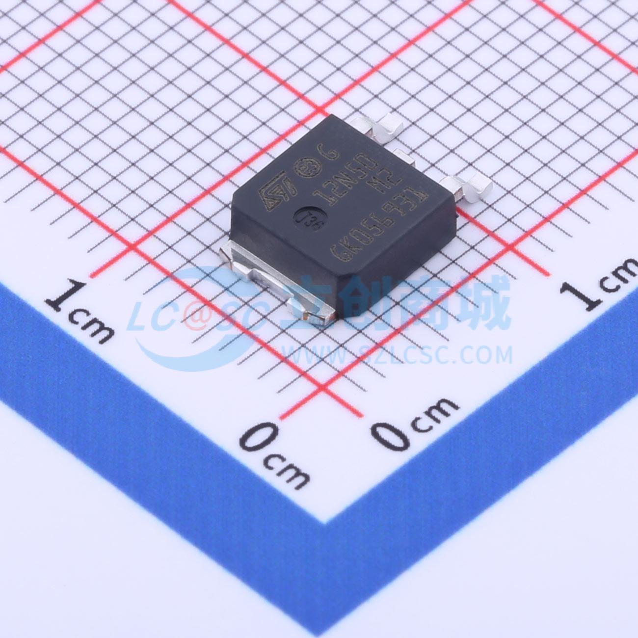 点击查看大图 STD12N50M2实物图