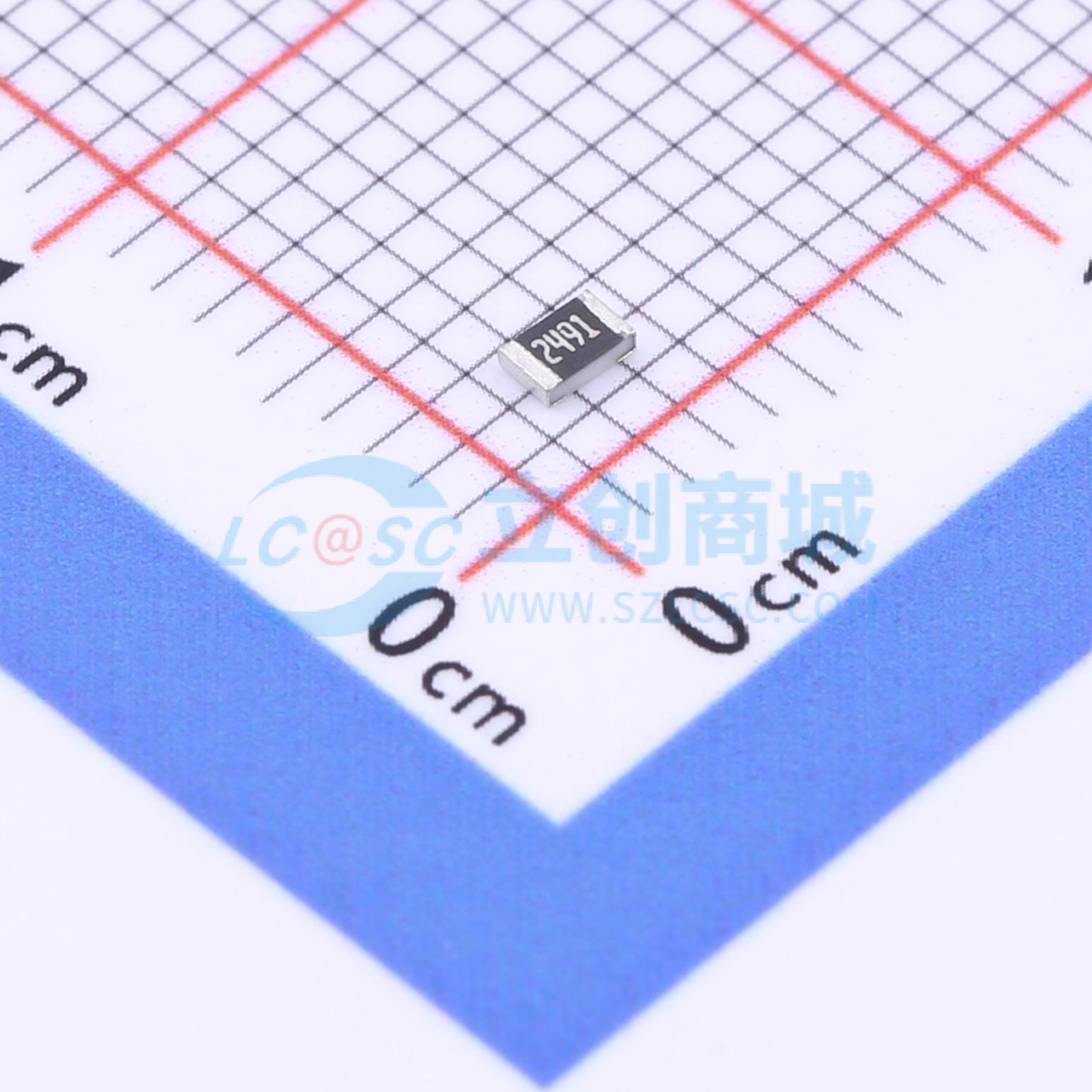 点击查看大图 SCR0805F2K49实物图