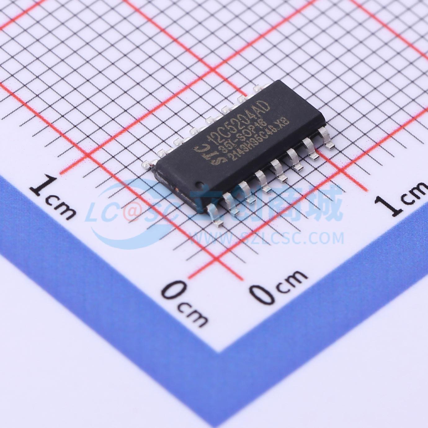 点击查看大图 STC12C5204AD-35I-SOP16实物图