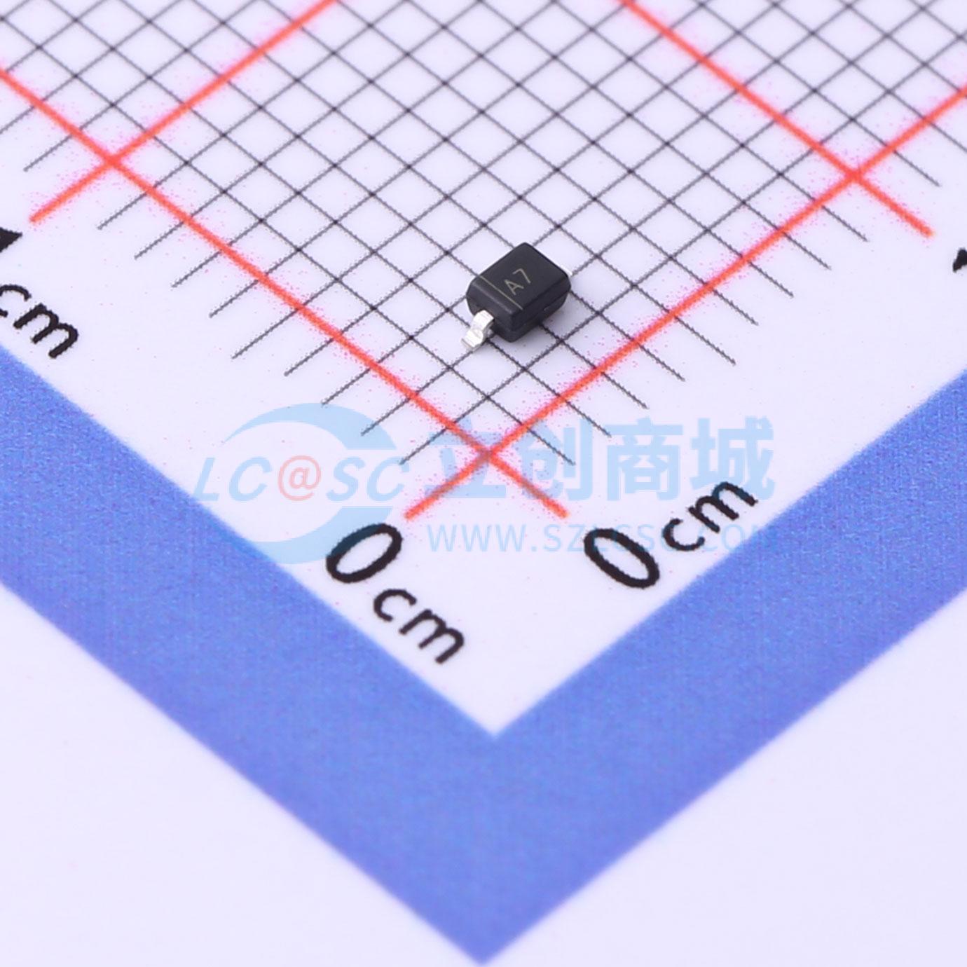 点击查看大图 1N4007WS实物图