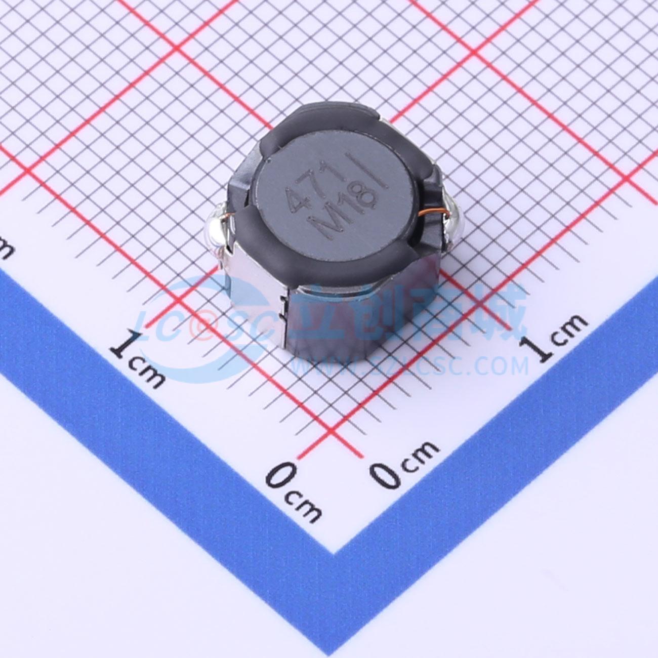 点击查看大图 CDRH10D60BT150NP-471MC实物图