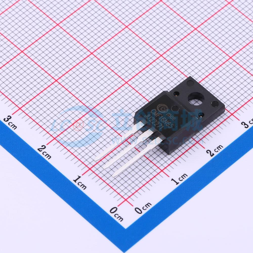 点击查看大图 CMF16N65实物图