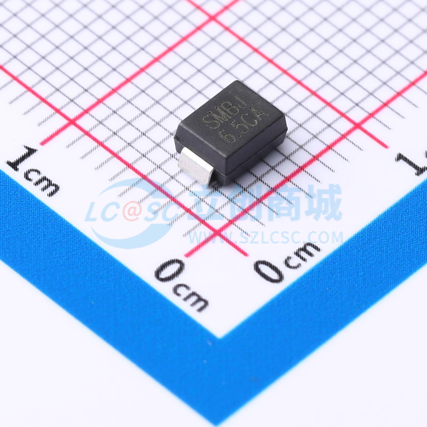 点击查看大图 SMBJ6.5CA实物图