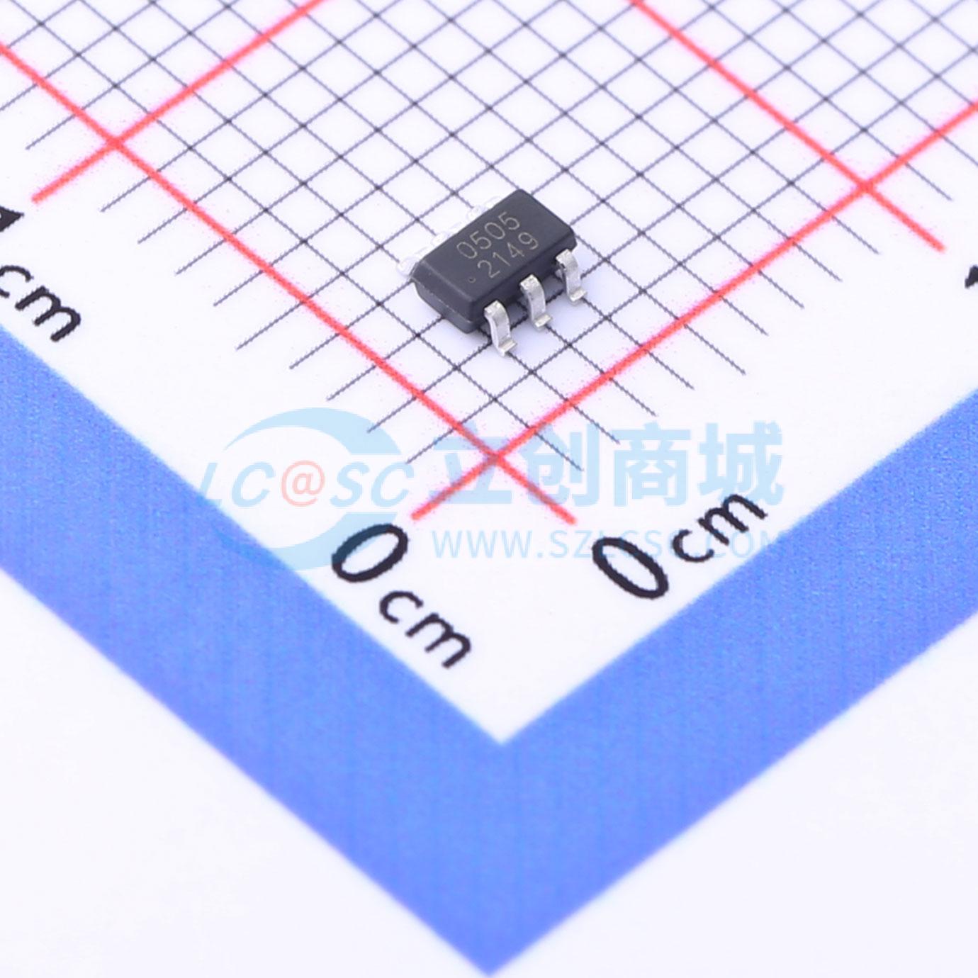 点击查看大图 ESDA6V1-5SC6实物图
