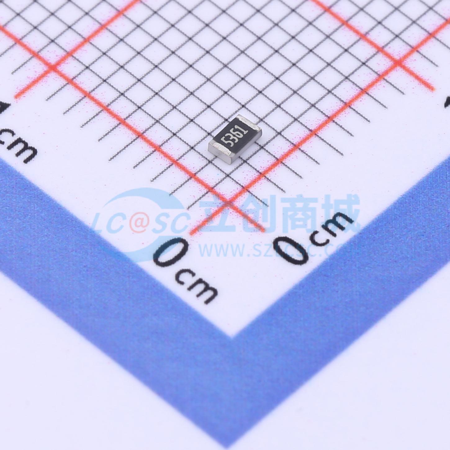 点击查看大图 SCR0805F5K36实物图
