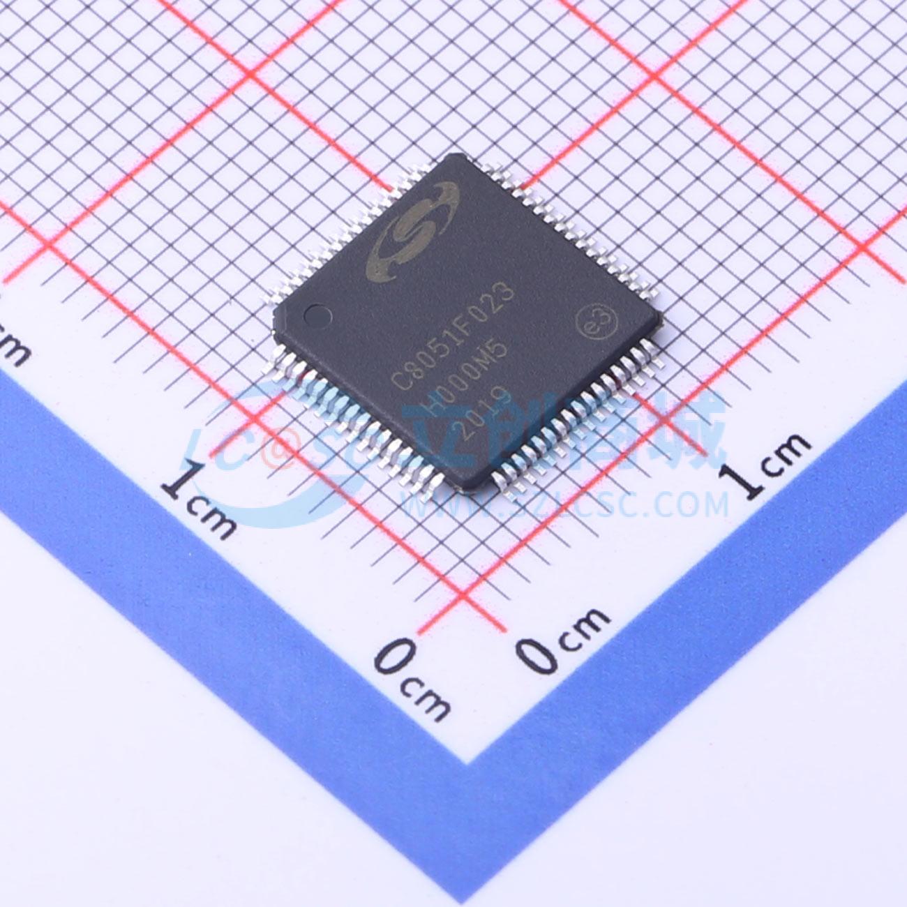 点击查看大图 C8051F023-GQR实物图