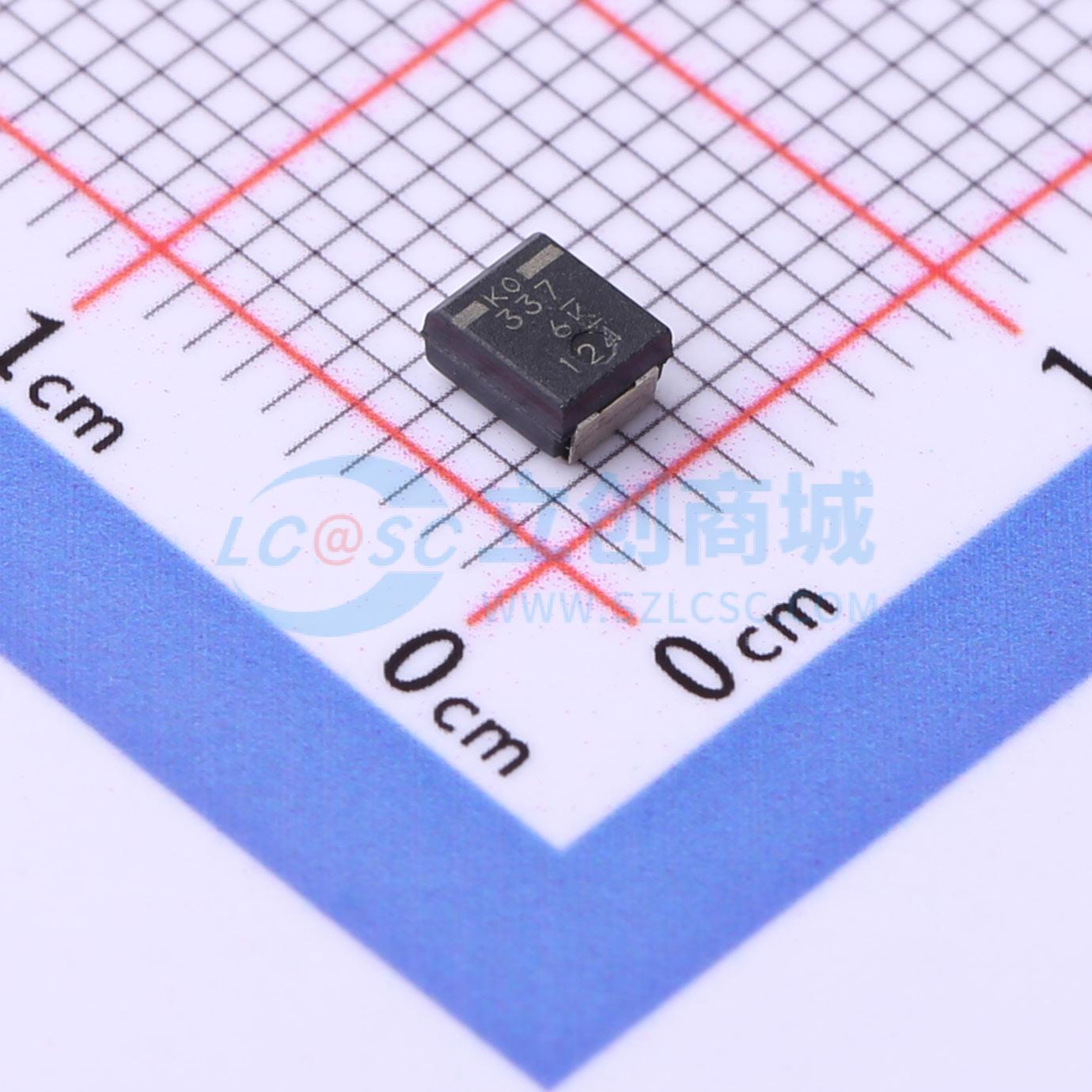 点击查看大图 T520B337M006ATE070实物图