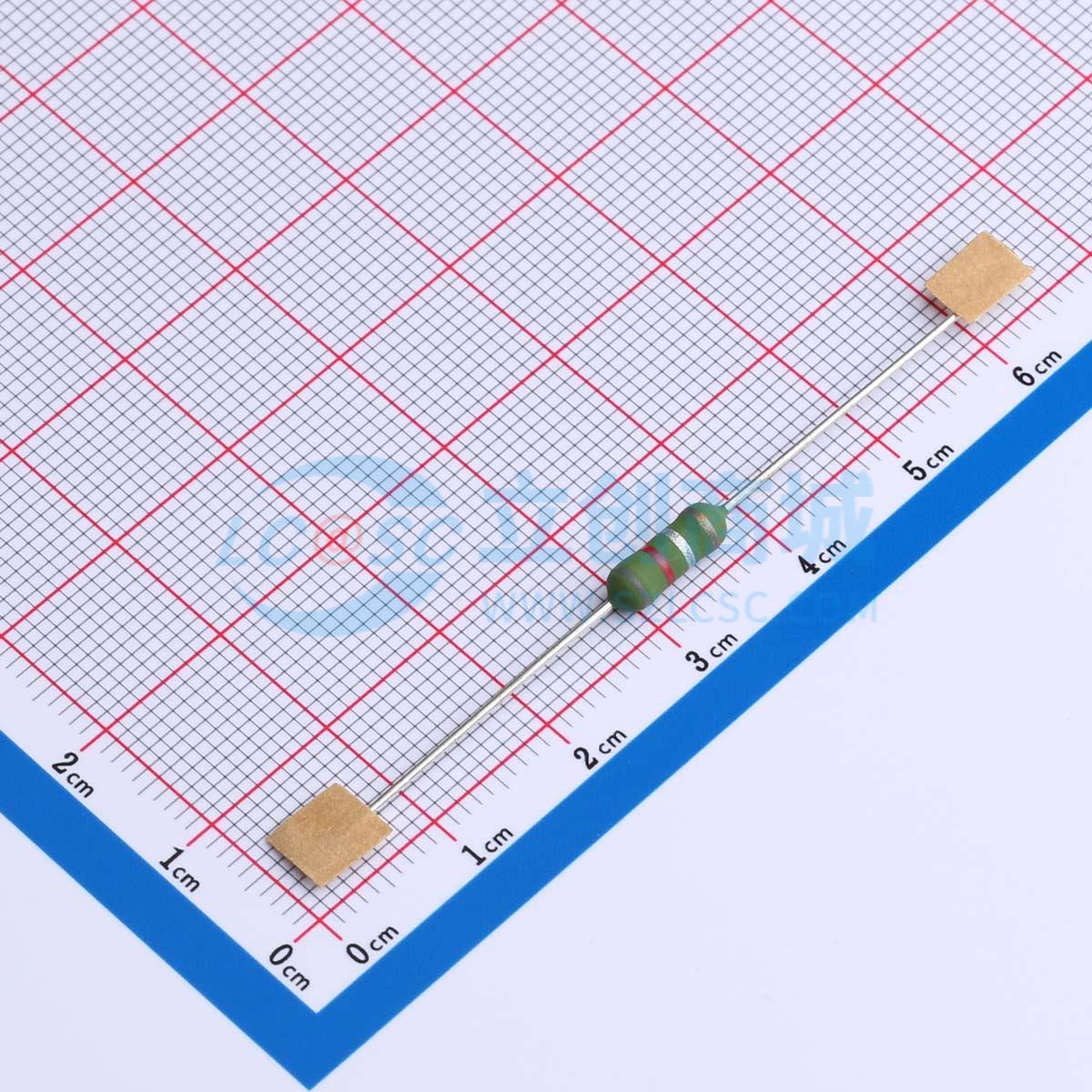 点击查看大图 KNP 1W 0R82 J T/B实物图