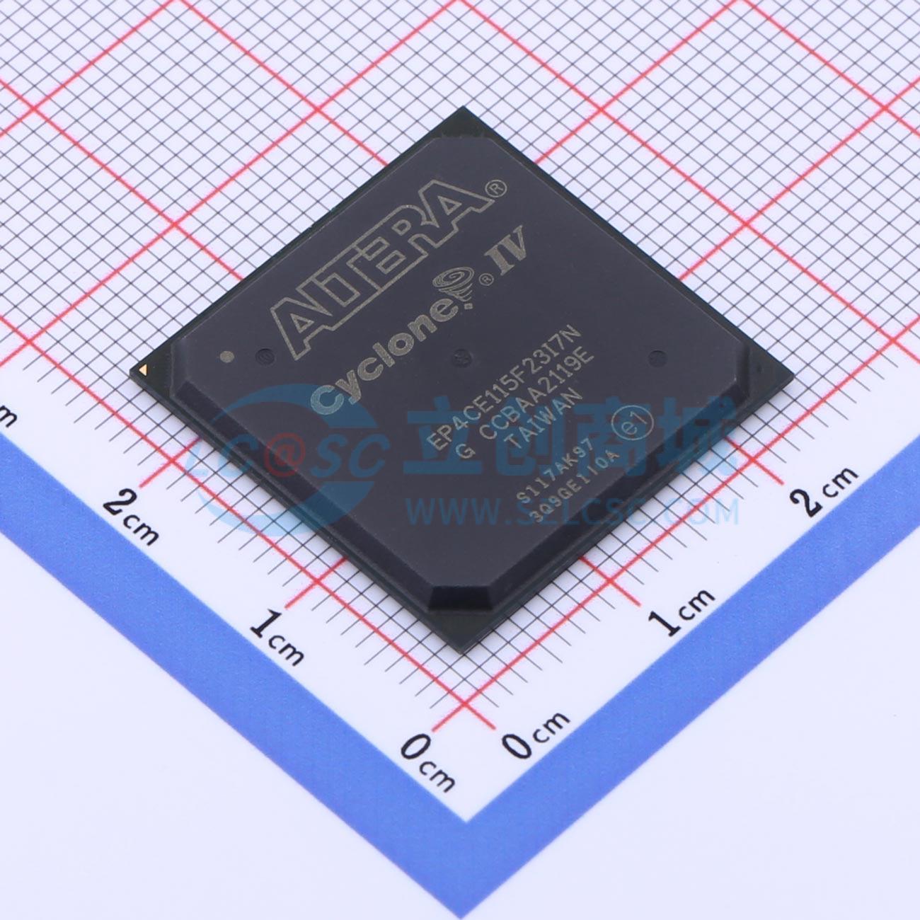EP4CE115F23I7N实物图