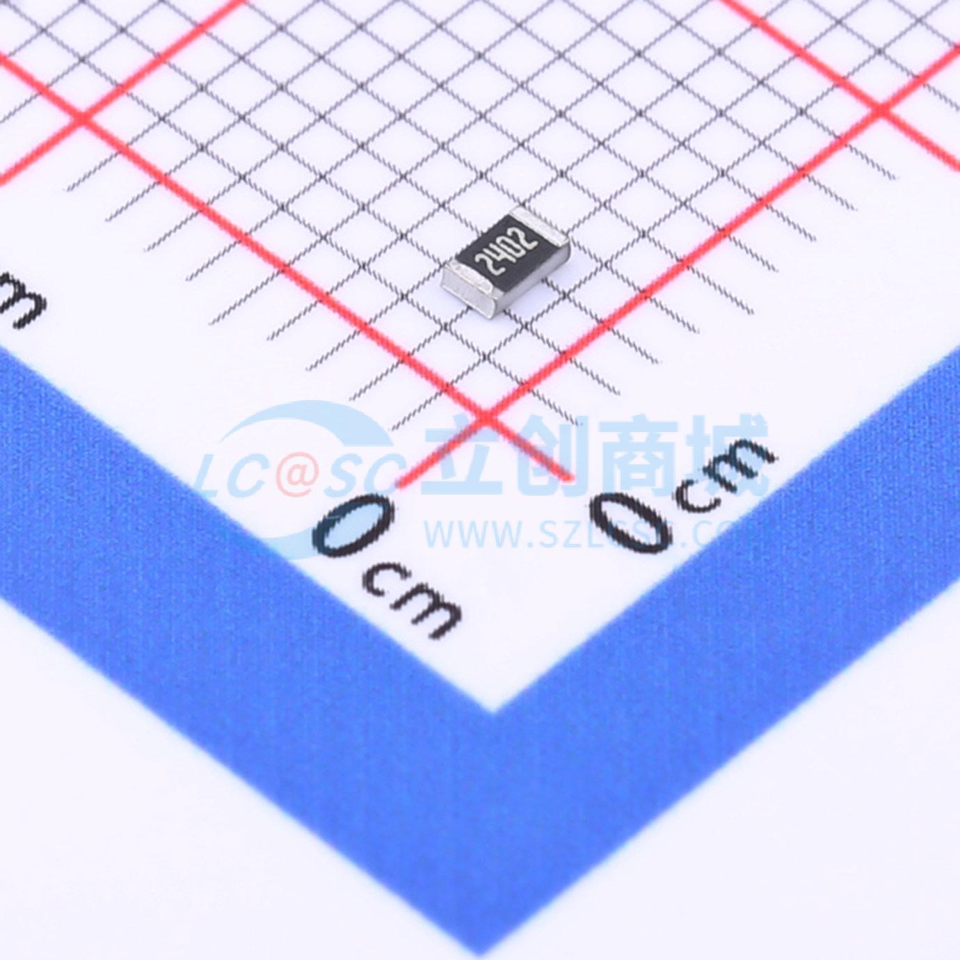 点击查看大图 0805 ±1% 24K实物图