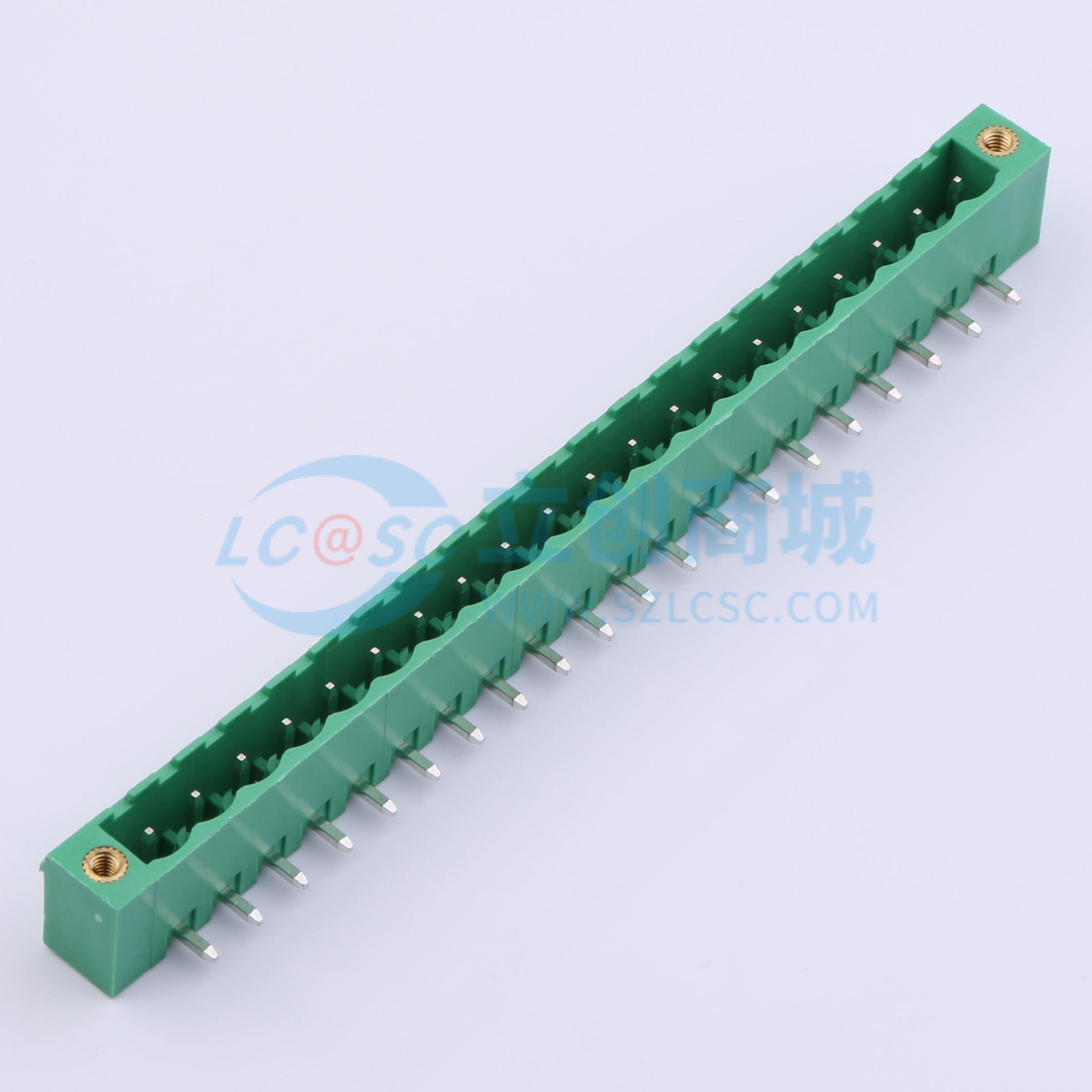 点击查看大图 MX2EDGRM-5.08-20P-GN01-Cu-A实物图