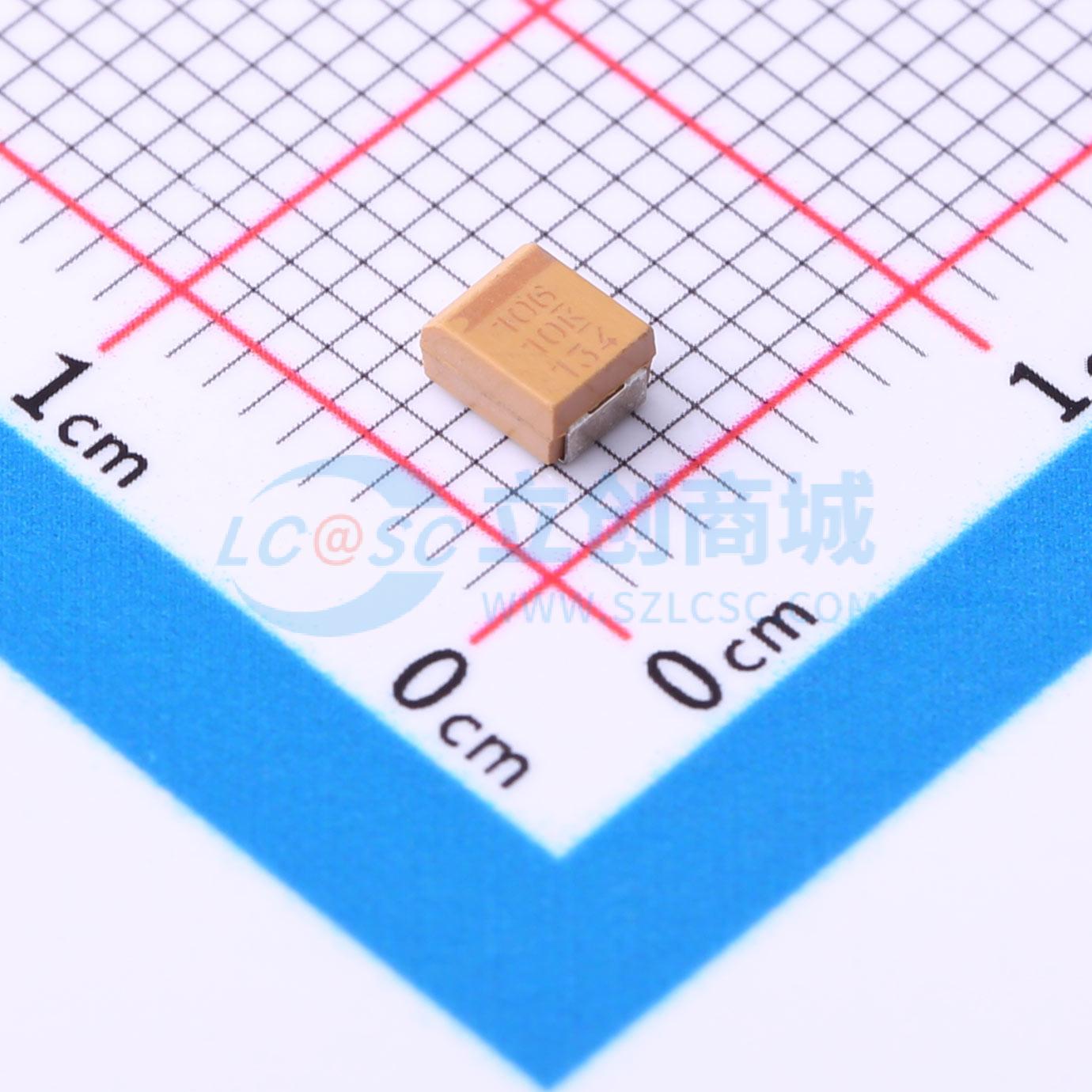 点击查看大图 T494B106M010AT实物图