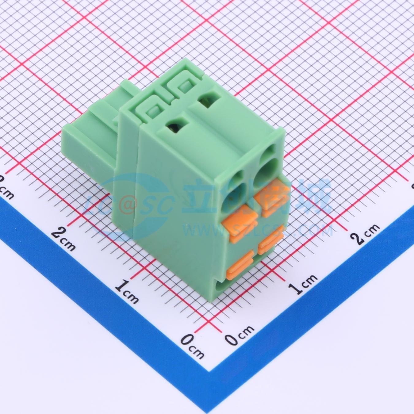 点击查看大图 KF2EDGKDH-5.0-2P实物图