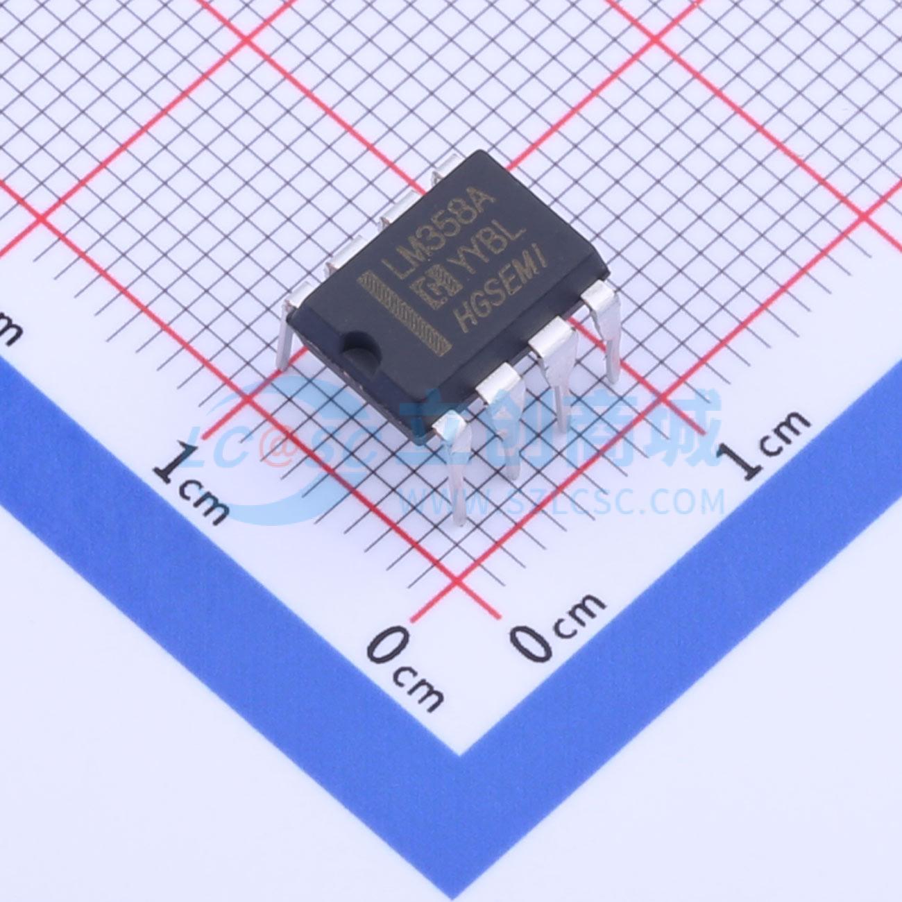 点击查看大图 LM358AN实物图