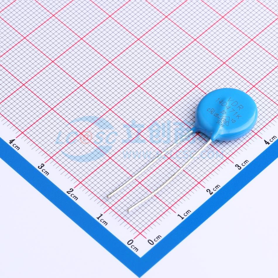 VDR-14D471KSCH实物图