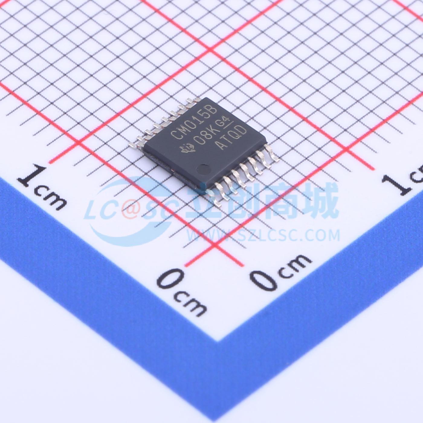 点击查看大图 CD4015BPWR实物图