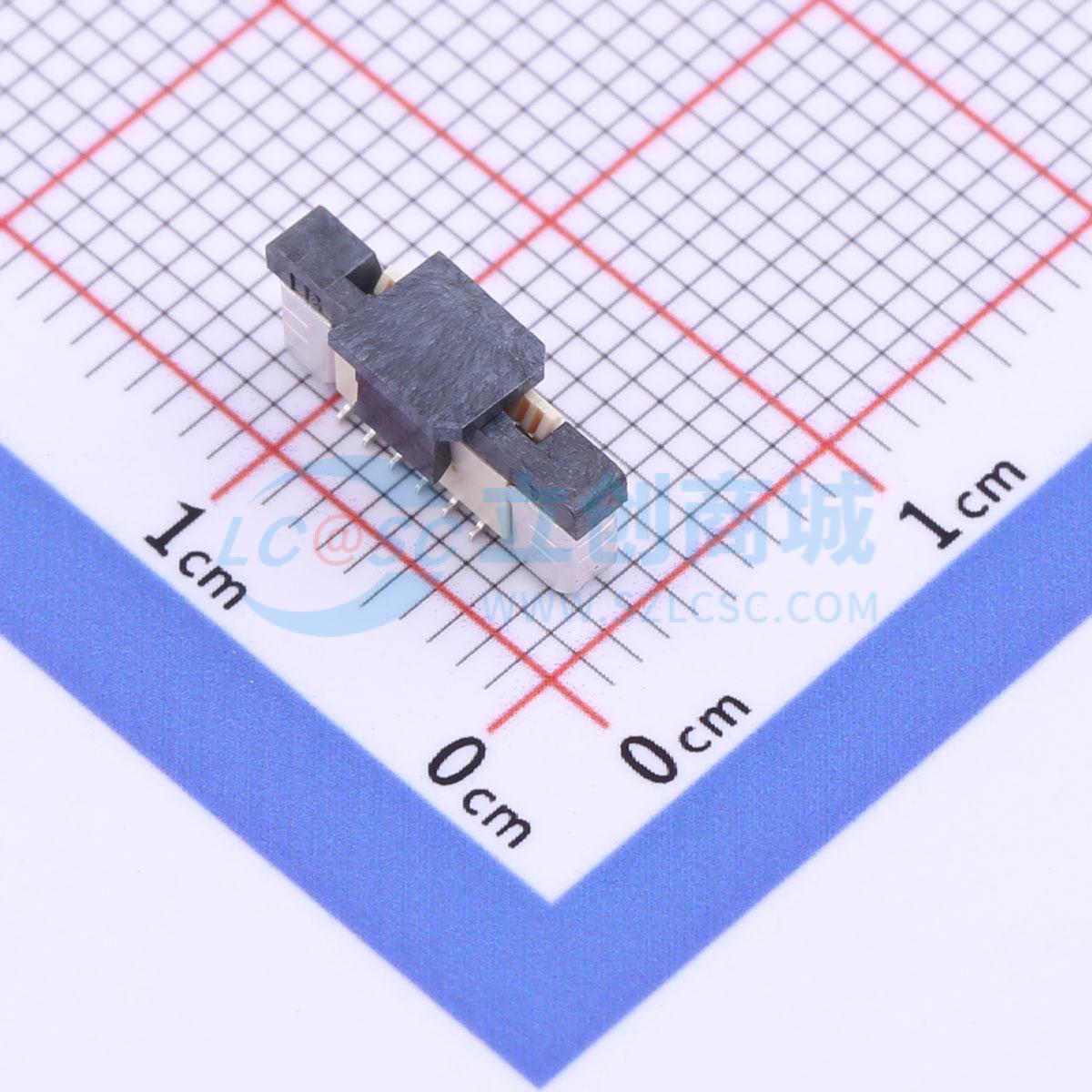 点击查看大图 KH-FPC0.5-H5.0-12P-LTQB实物图