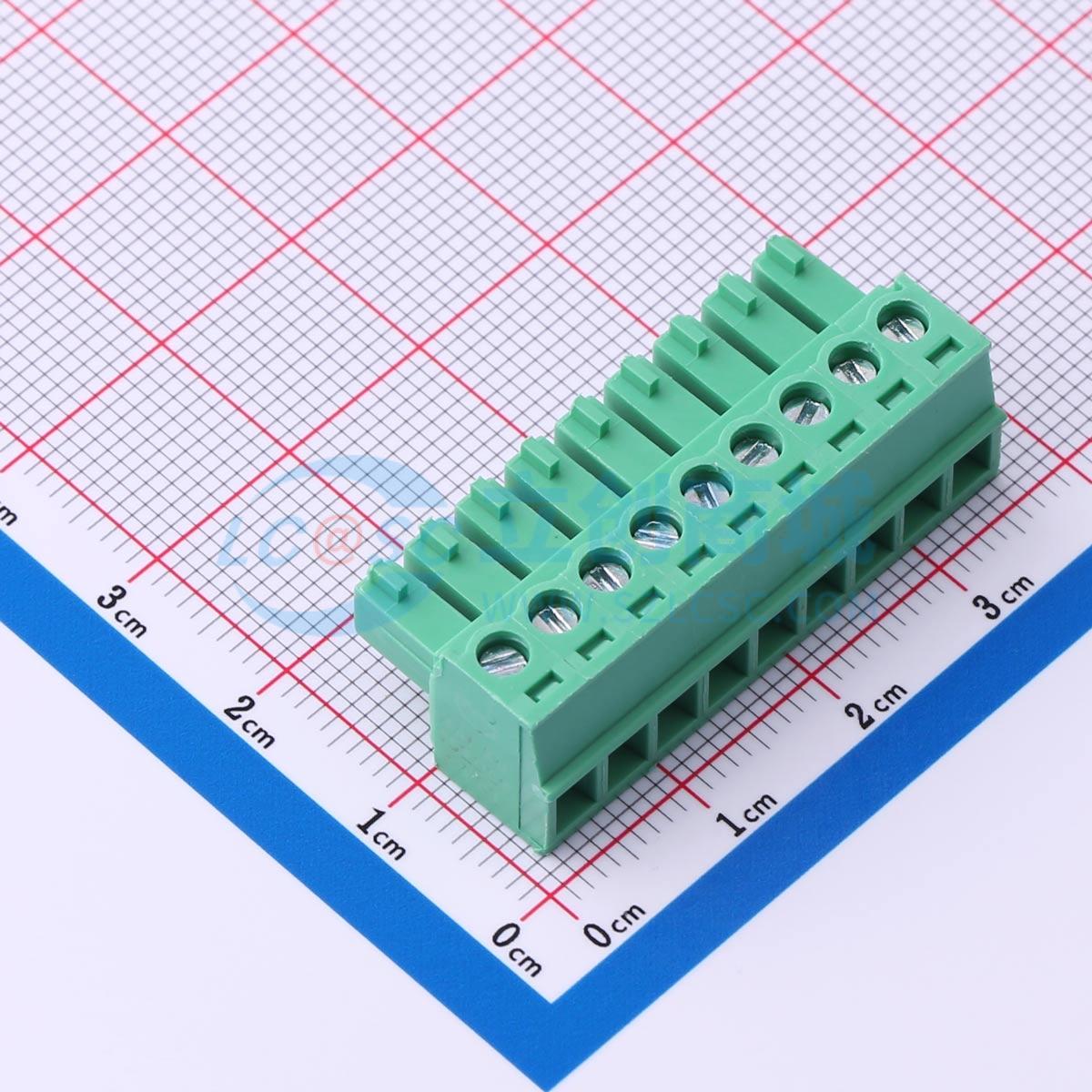 点击查看大图 MX15EDGK-3.81-09P-GN01-Cu-Y-A实物图