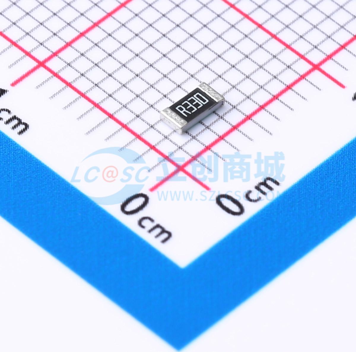 点击查看大图 PE1206FRF070R33L实物图