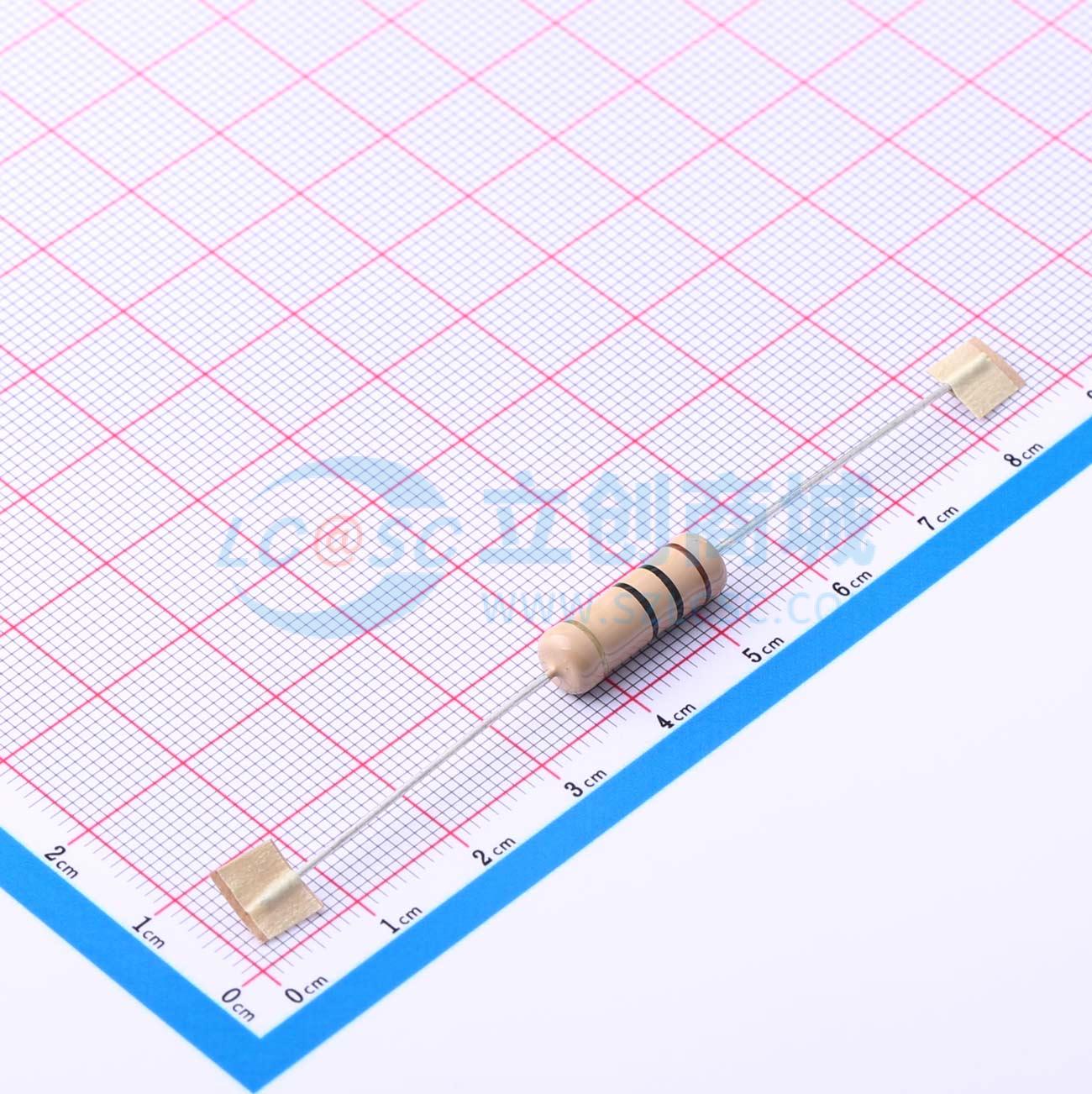 点击查看大图 CR3W-10Ω±5%-QT73实物图
