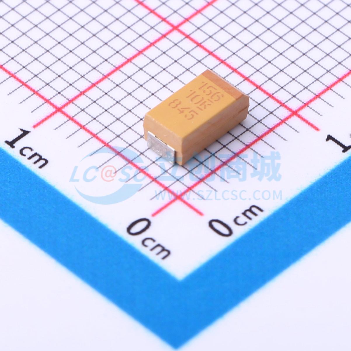 点击查看大图 T491C156K010AT实物图