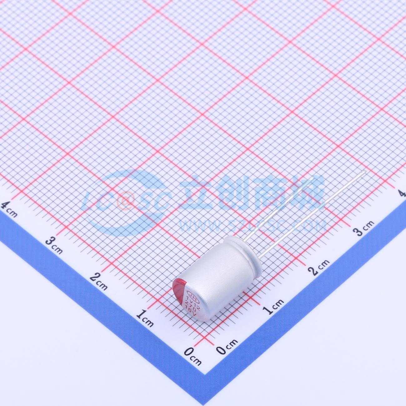 PCR1CEN271MBABLL35WP实物图