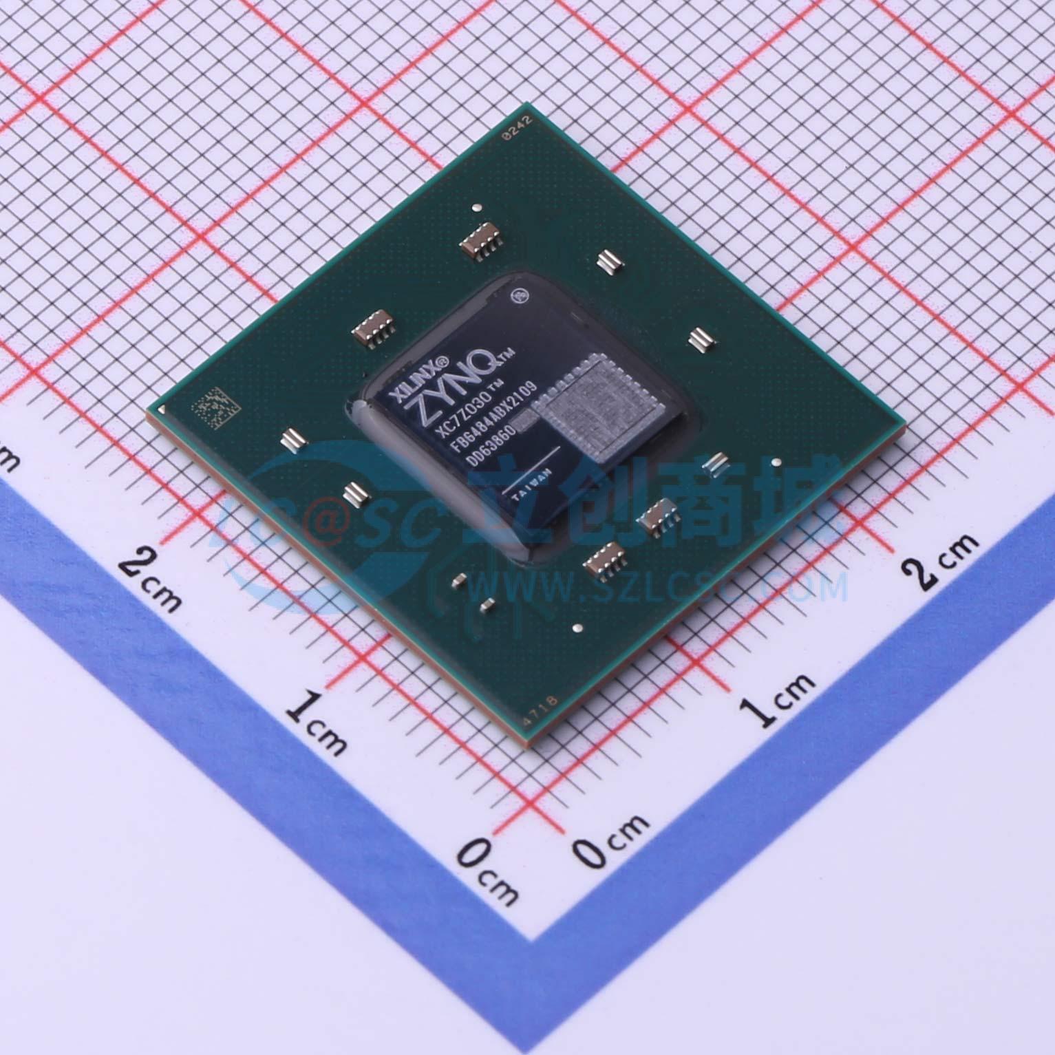 点击查看大图 XC7Z030-2FBG484I实物图