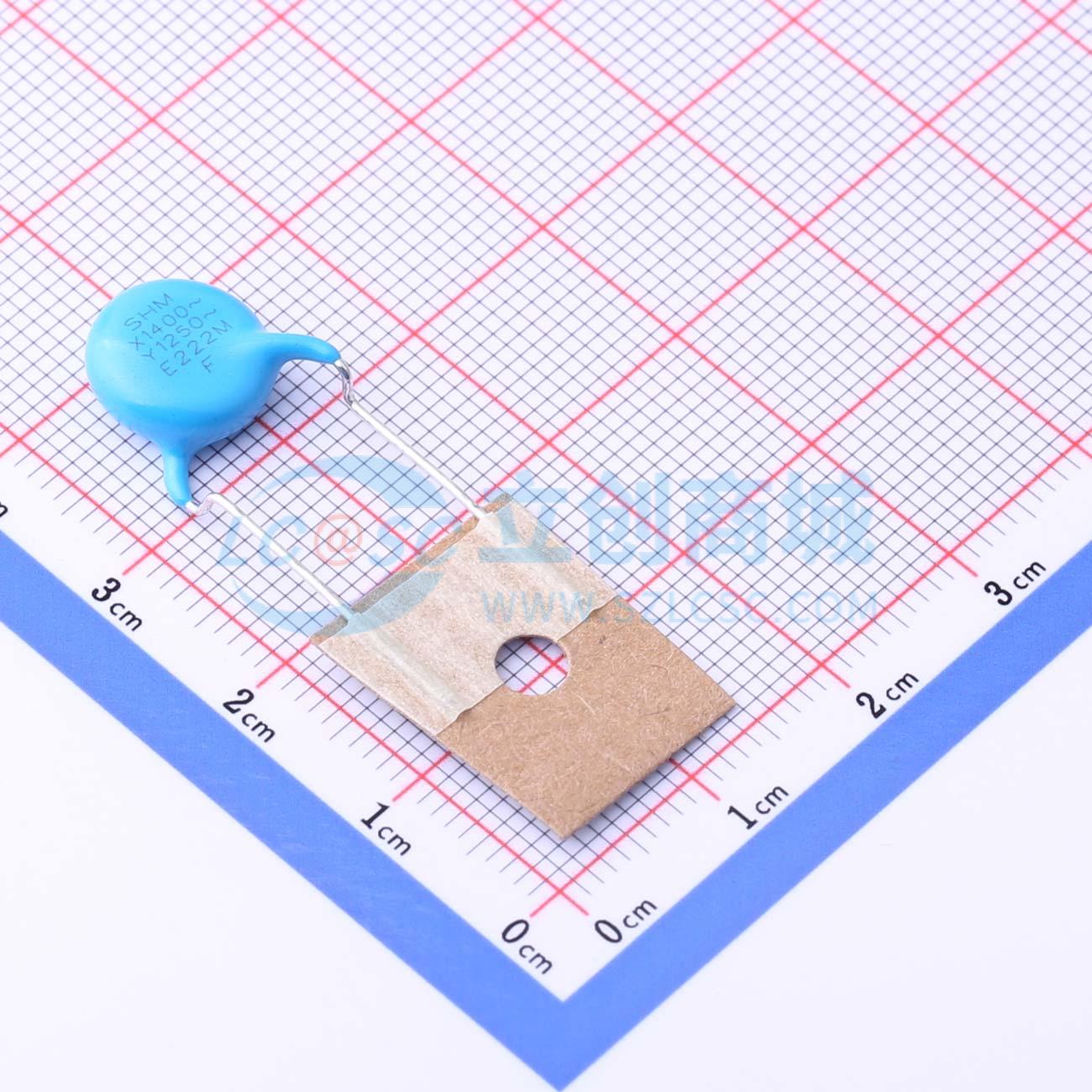 点击查看大图 DCF222M39Y5UG9VPAGB实物图