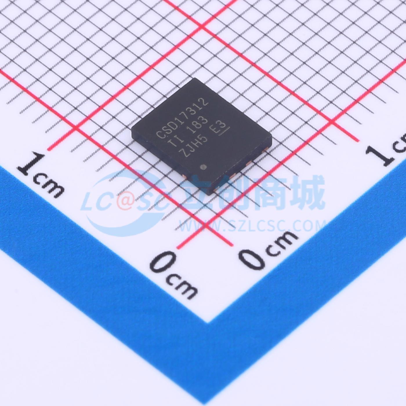 点击查看大图 CSD17312Q5实物图