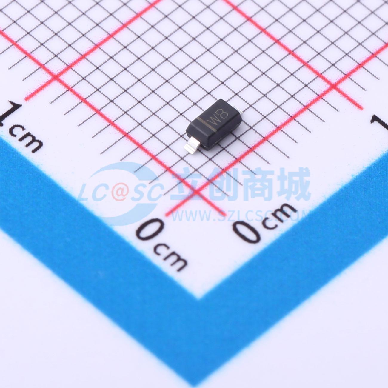 点击查看大图 BZT52C6V8实物图