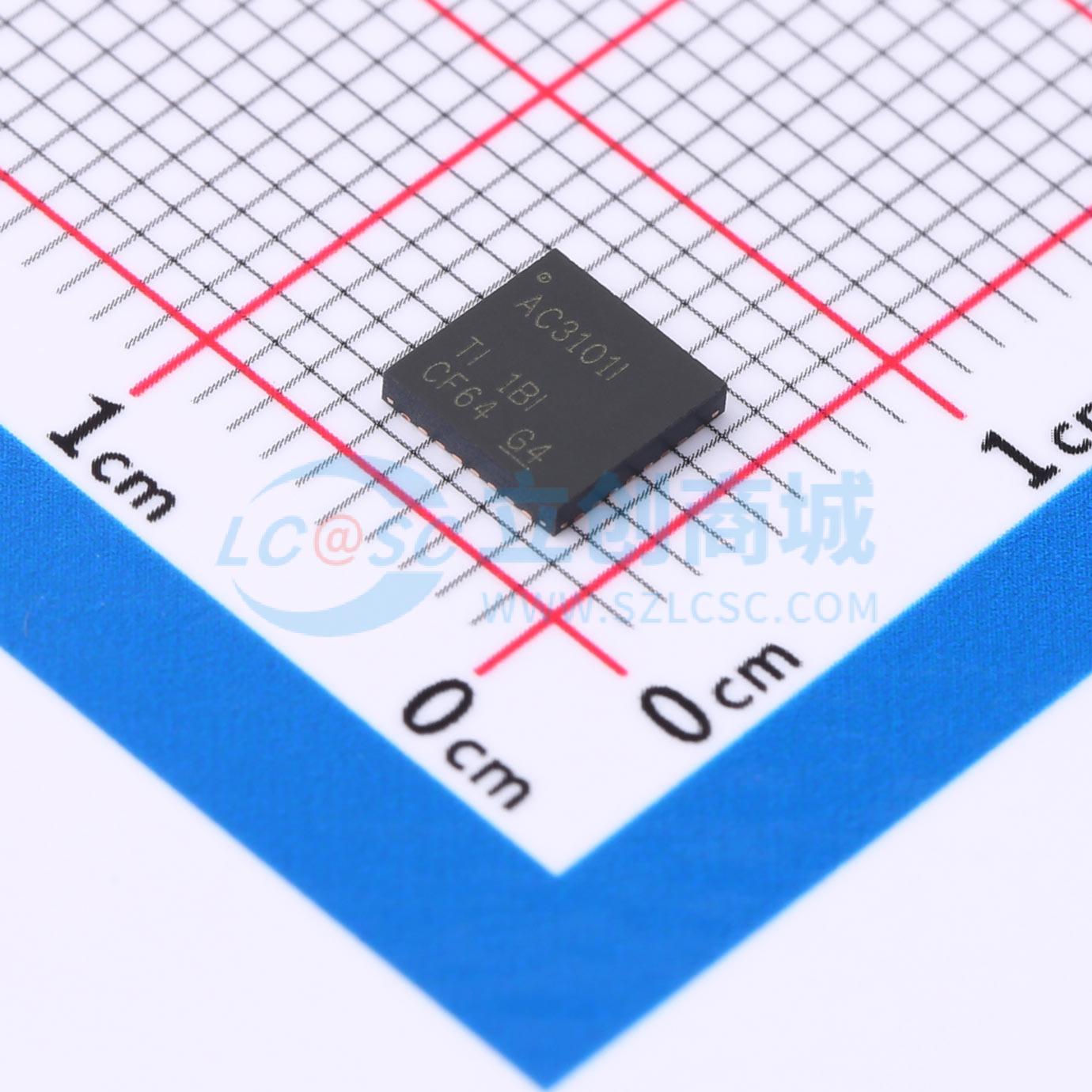 TLV320AIC3101IRHBT实物图