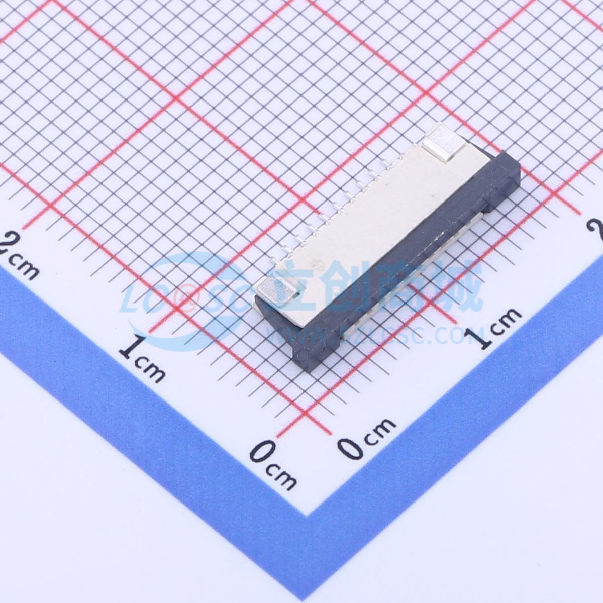 点击查看大图 F-FPC1M10P-B310实物图