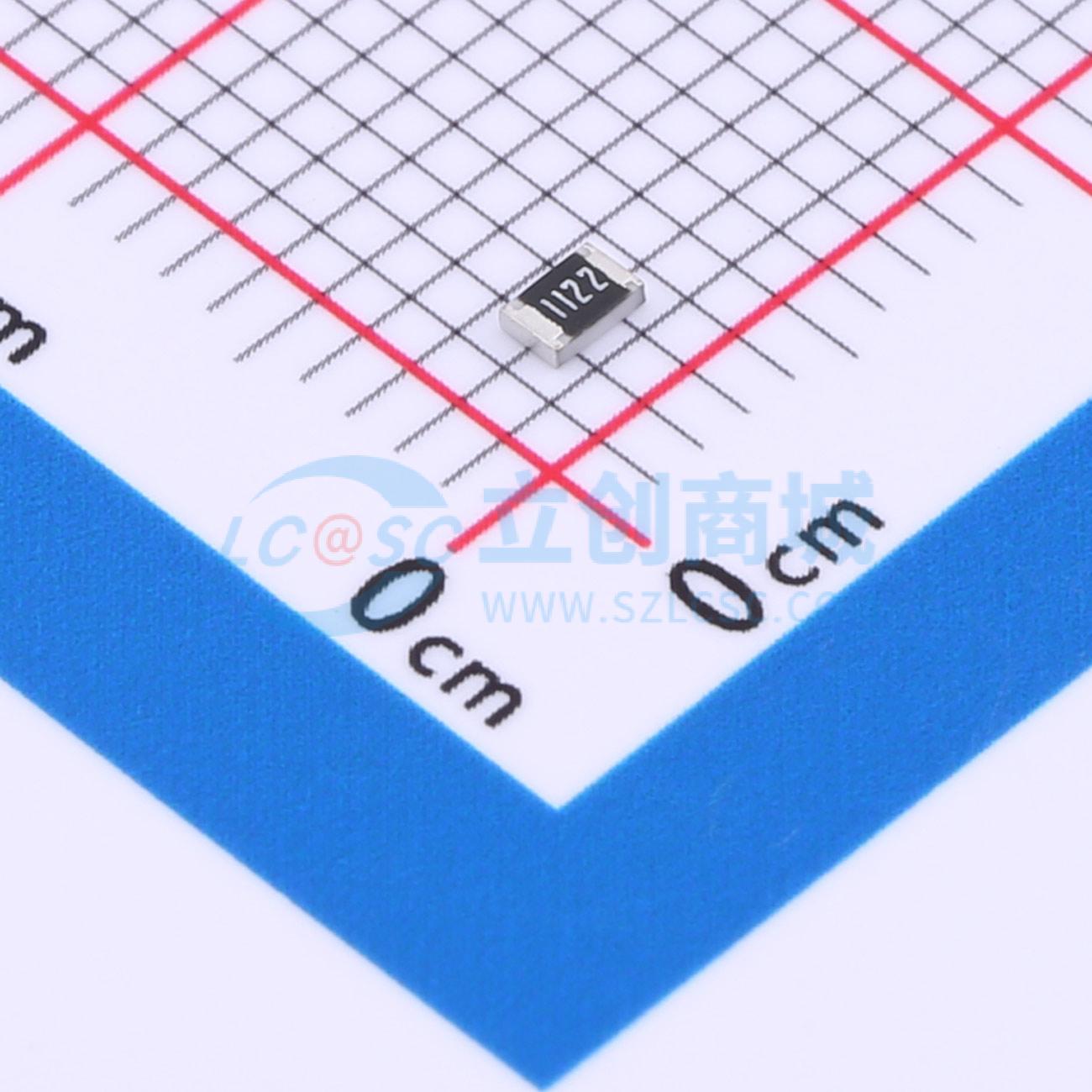 FRC0805F1122TS实物图