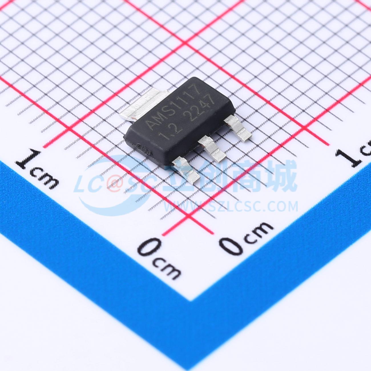 点击查看大图 AMS1117-1.2实物图