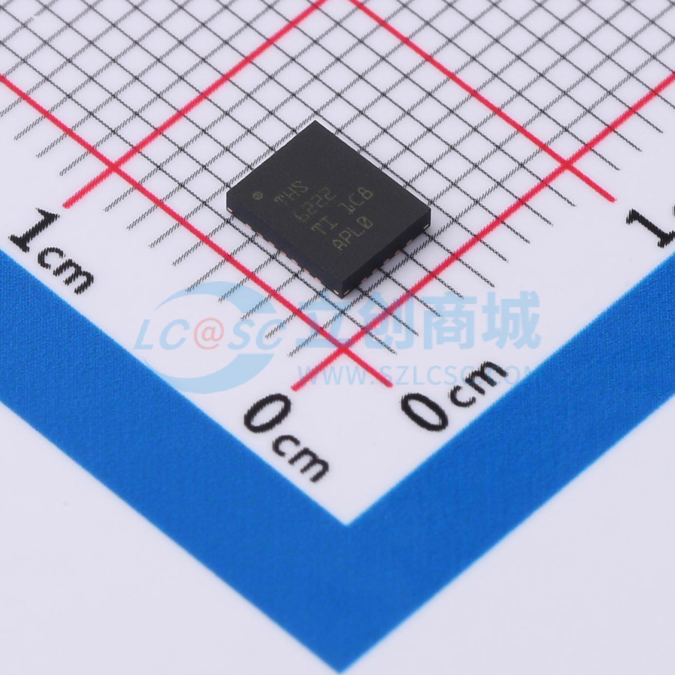 点击查看大图 THS6222IRHFR实物图