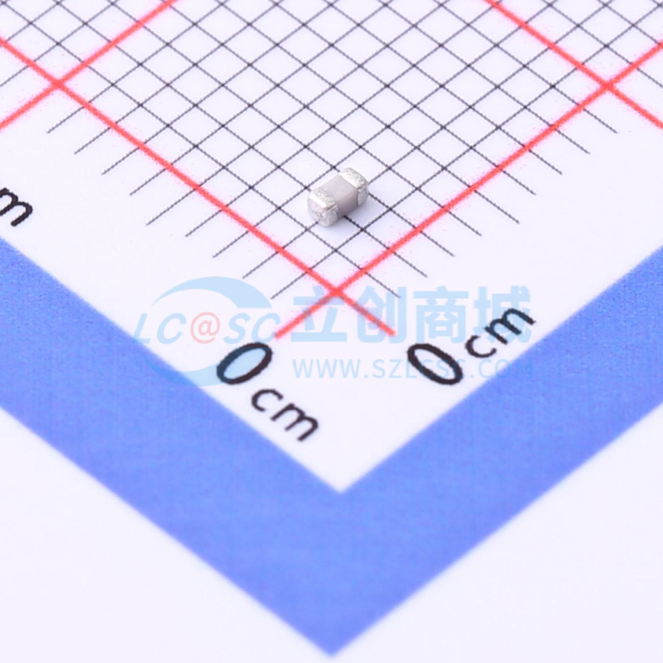 点击查看大图 CC0603KRNPO9BN150实物图