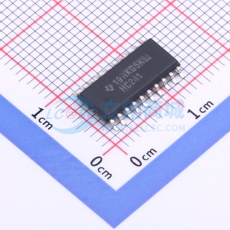 点击查看大图 SN74HC241NSR实物图