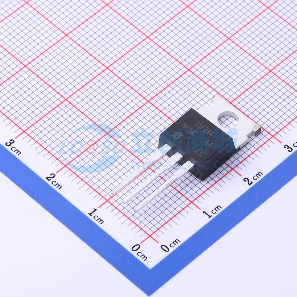 点击查看大图 IRFZ44PBF实物图