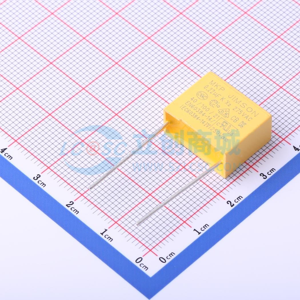 点击查看大图 MKP224K275VAC(X2-224K)-B实物图