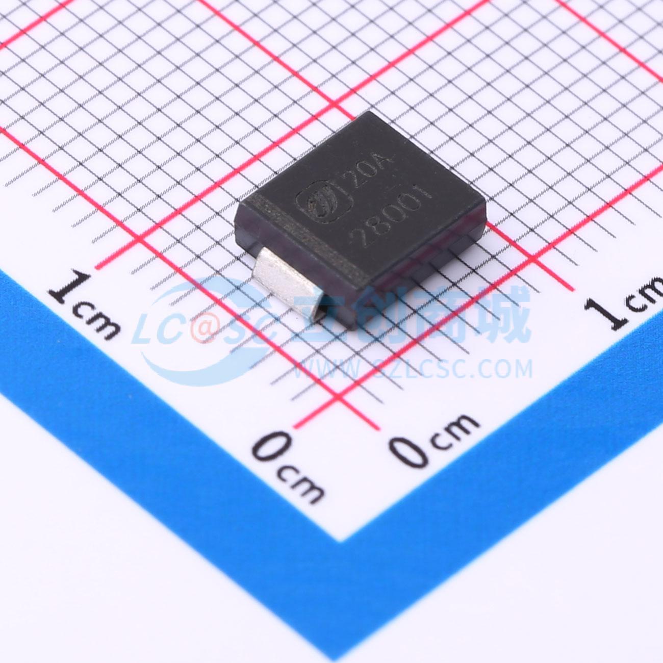 点击查看大图 SMCJ20A实物图