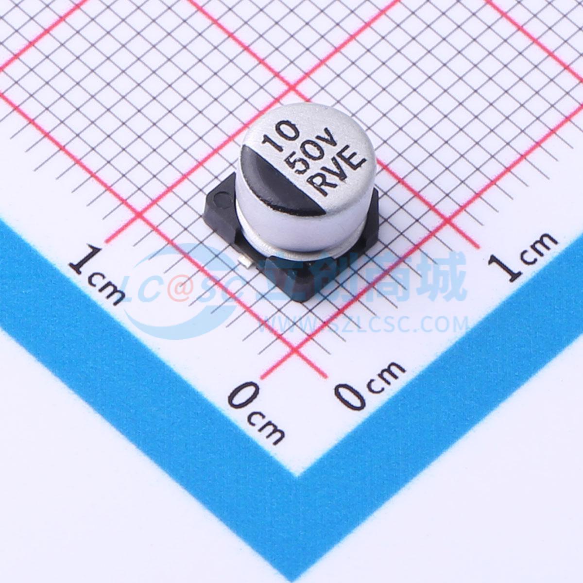 点击查看大图 RVE1H100M0605实物图