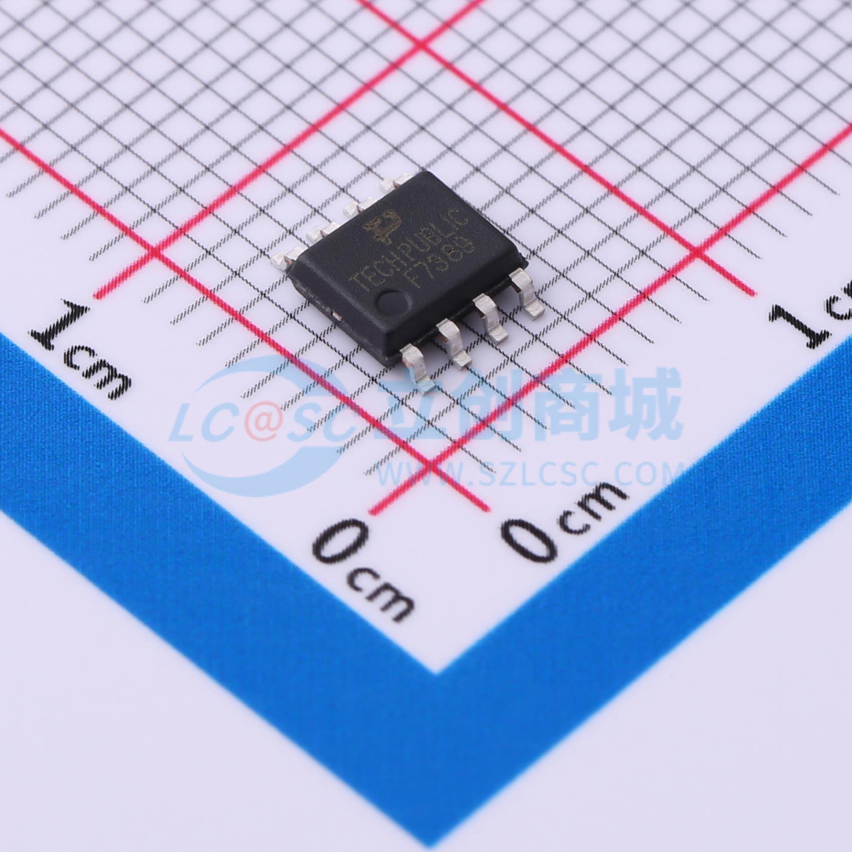 点击查看大图 IRF7389实物图