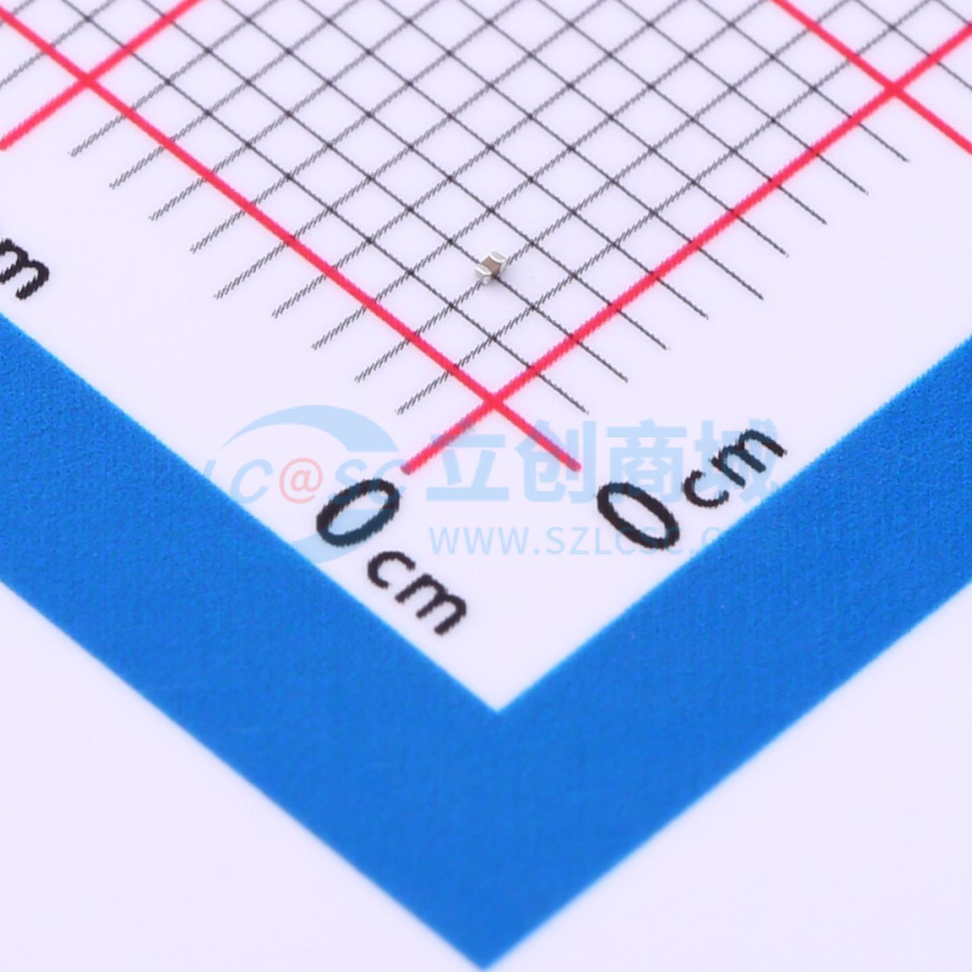 点击查看大图 FCC0201X104K6R3ZT实物图