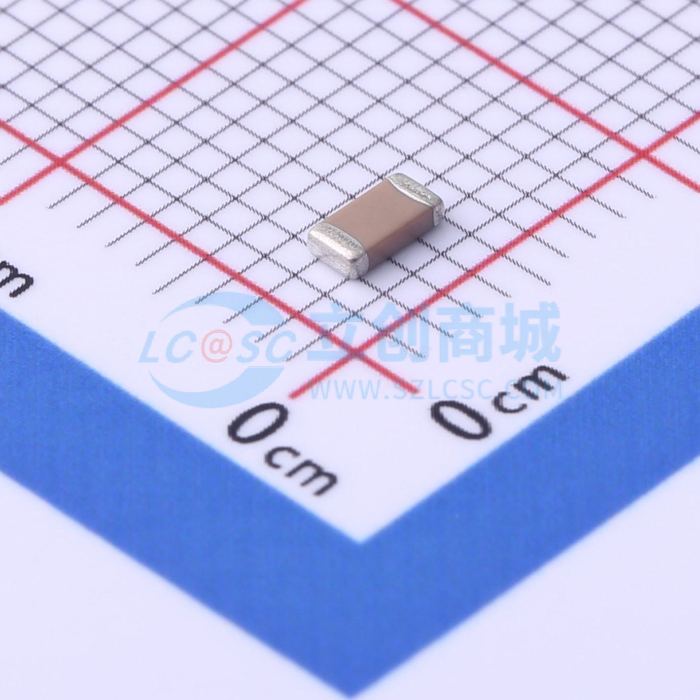 1206B822K500NT实物图